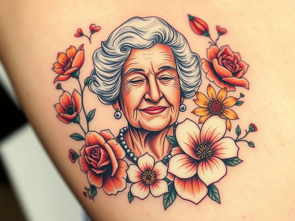 Beautiful Grandmother Tattoo Ideas for Lasting Memories