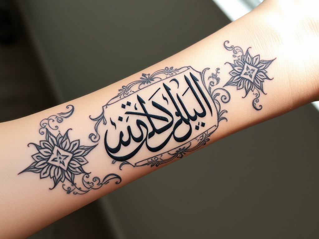 Popular Arabic Tattoo Designs