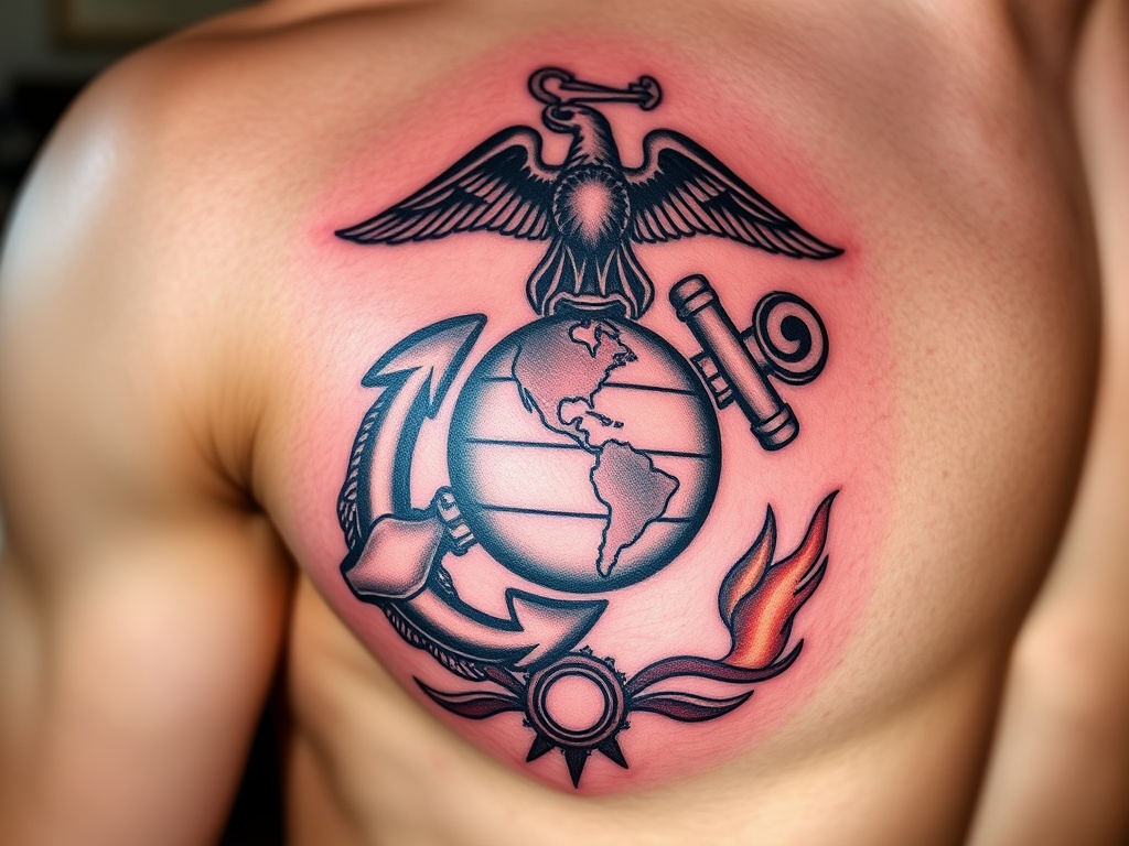 Inspirational Marine Corps Motifs