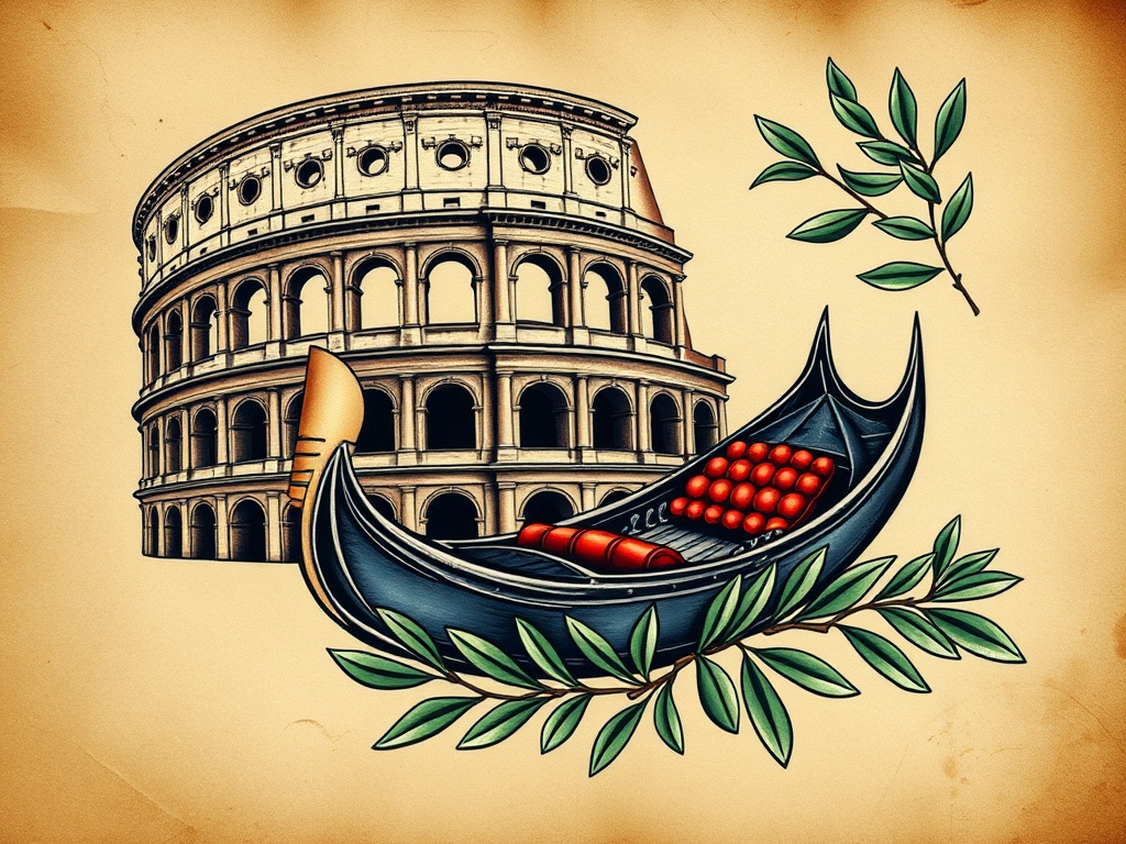 Classic Italian Tattoo Ideas Celebrating Heritage