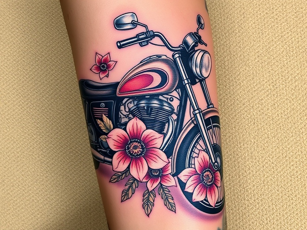 Cool Cycle Tattoo Ideas for Riders