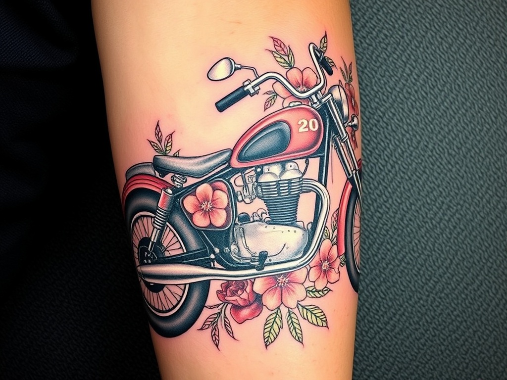 Cool Cycle Tattoo Ideas for Riders