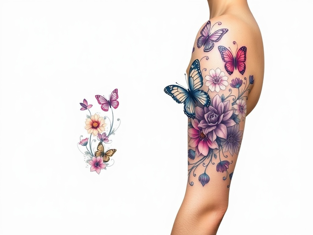 Creative Half Sleeve Tattoo Ideas for Women