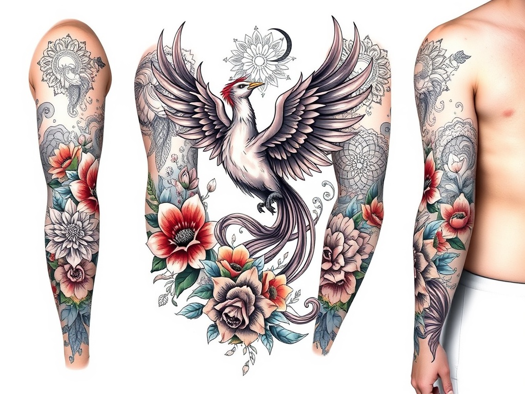 List of Unique Tattoo Sleeve Fillers