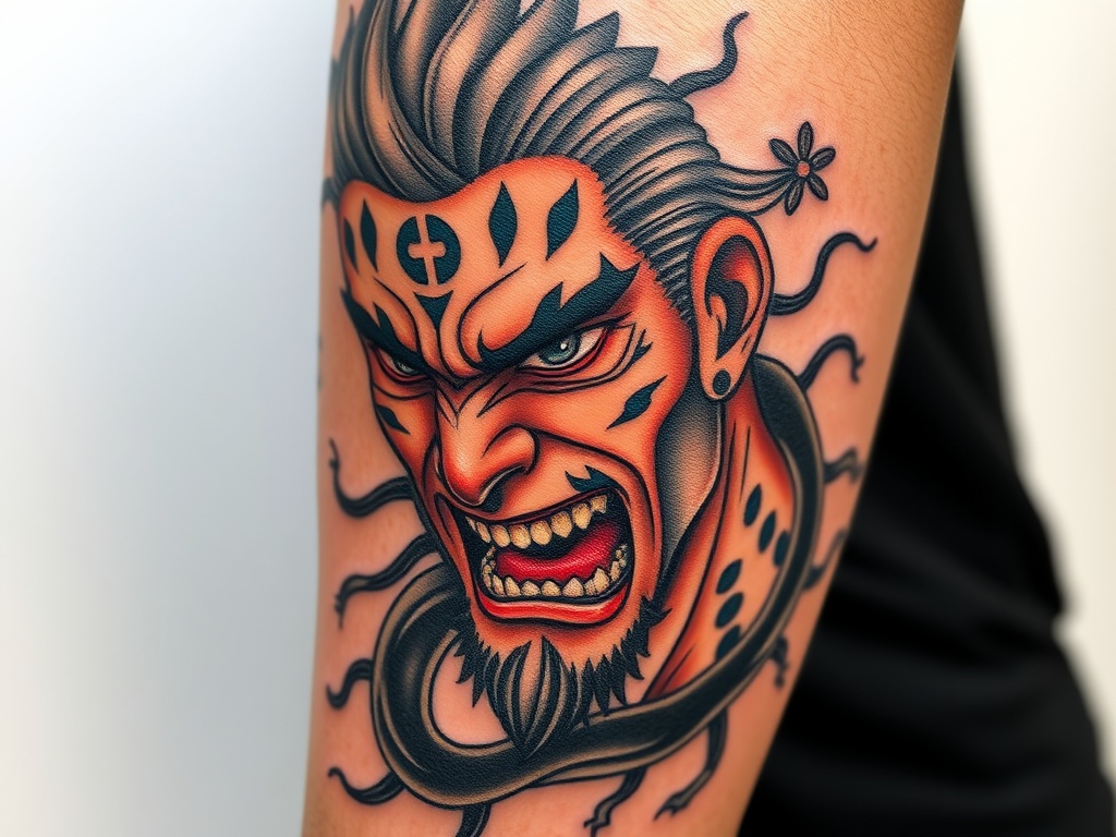 Epic Sukuna Tattoo Ideas for Anime Fans