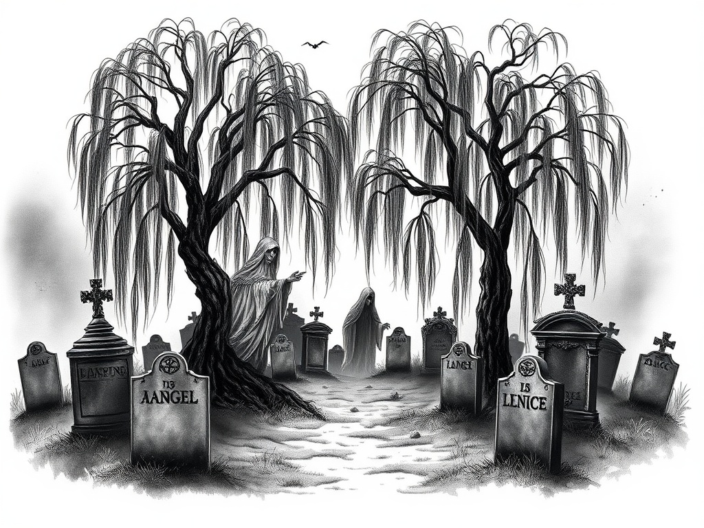 Haunting Graveyard Tattoo Ideas That Tell Stories