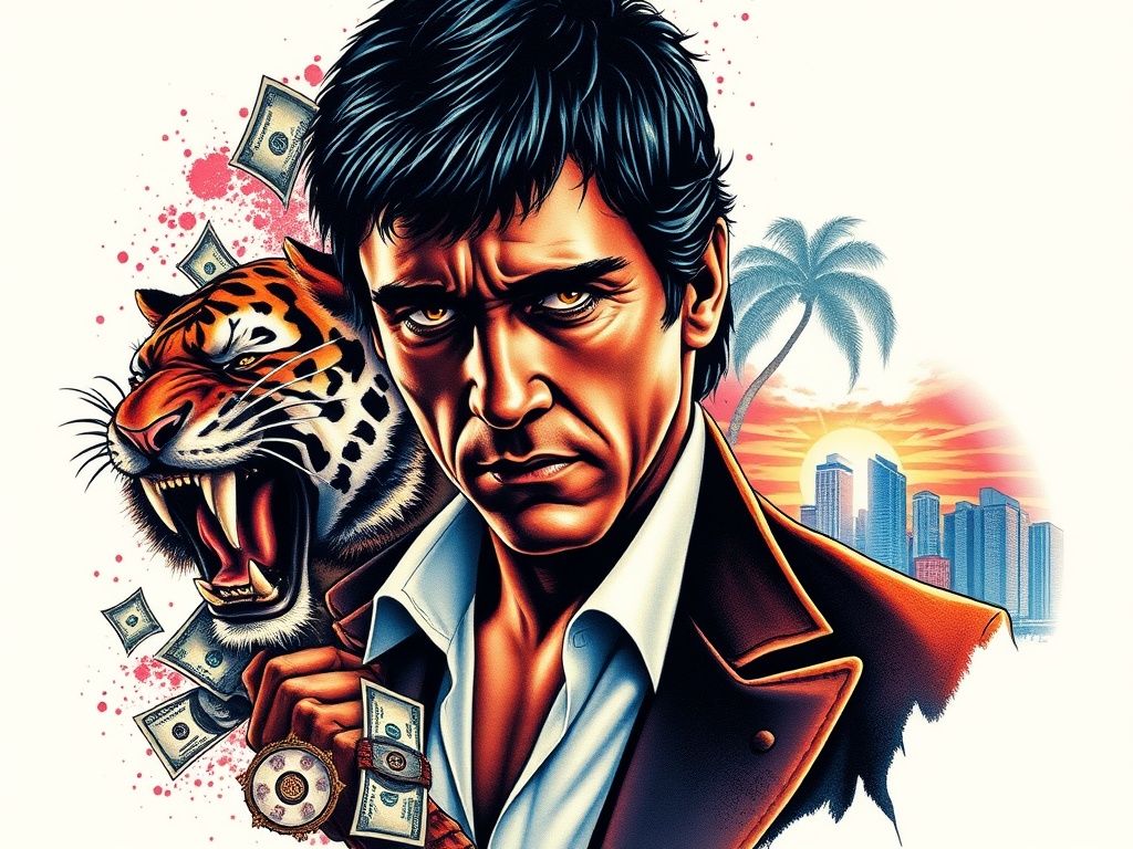 Legendary Scarface Tattoo Ideas for Fans