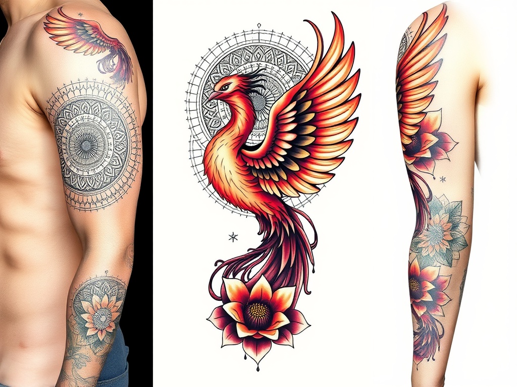 Meaningful Half Sleeve Tattoo Ideas with Deep Symbolism