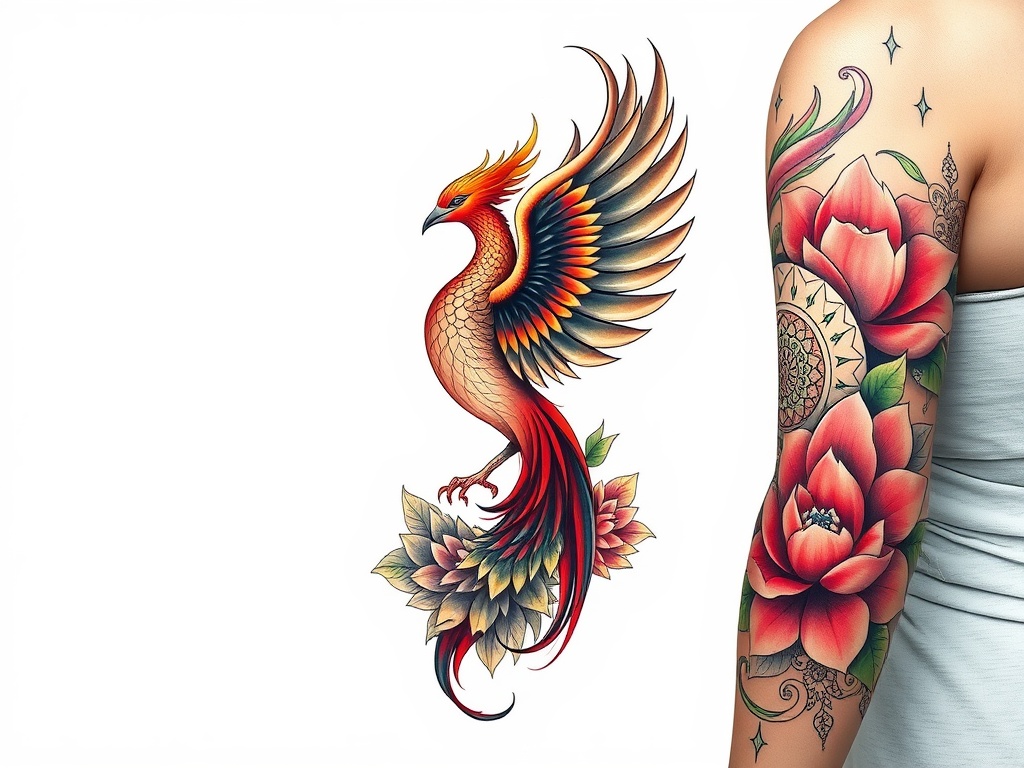 Meaningful Half Sleeve Tattoo Ideas with Deep Symbolism