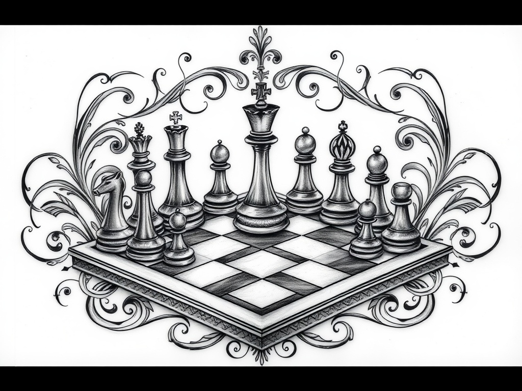 Strategic Chess Tattoo Ideas