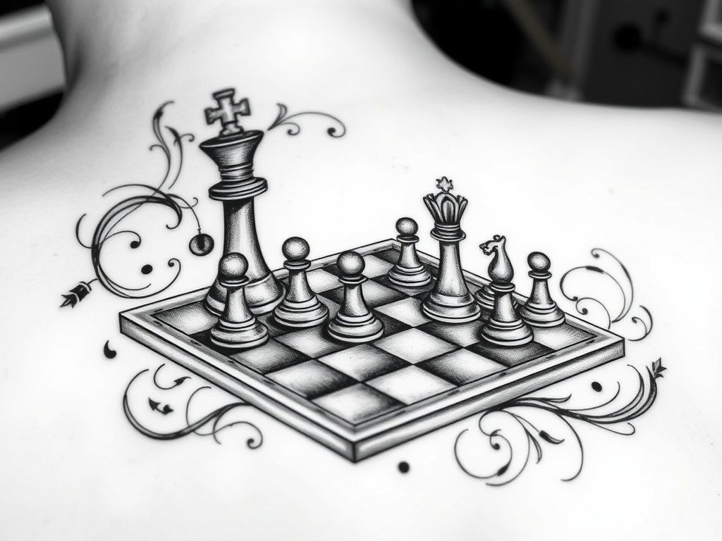 Strategic Chess Tattoo Ideas