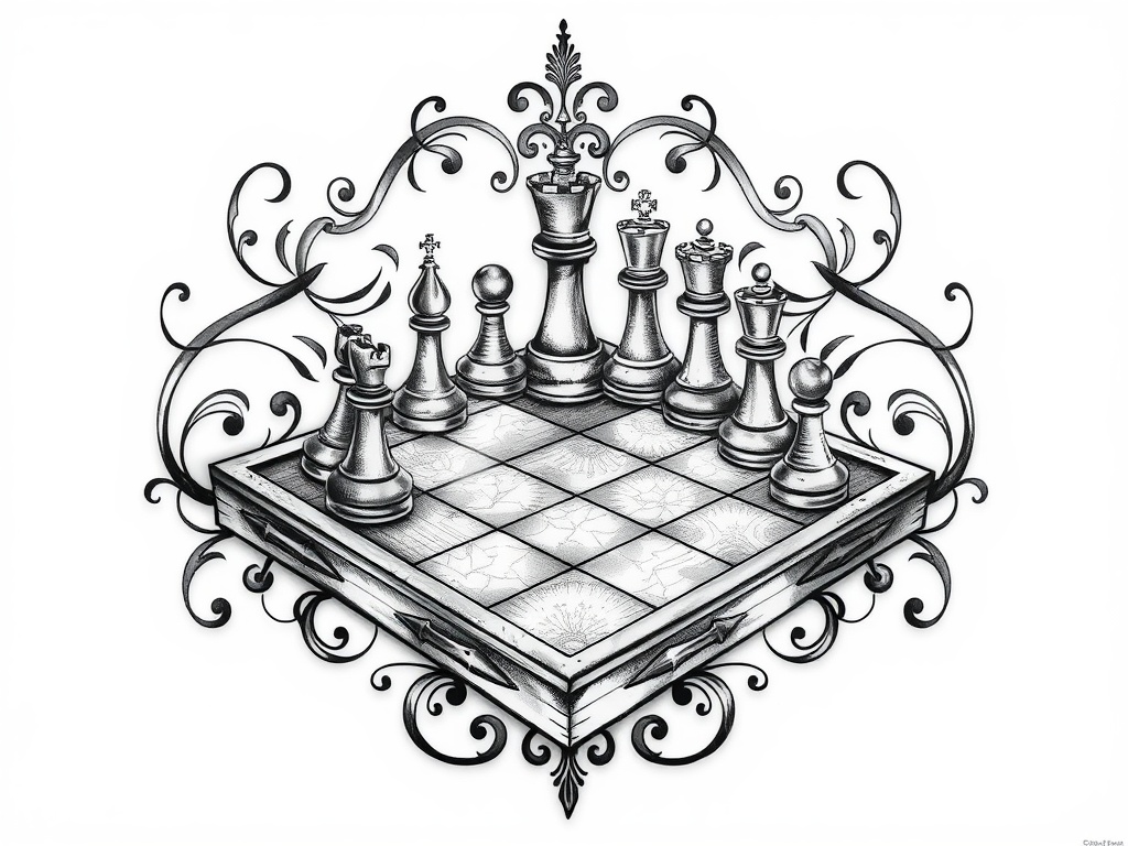 Strategic Chess Tattoo Ideas