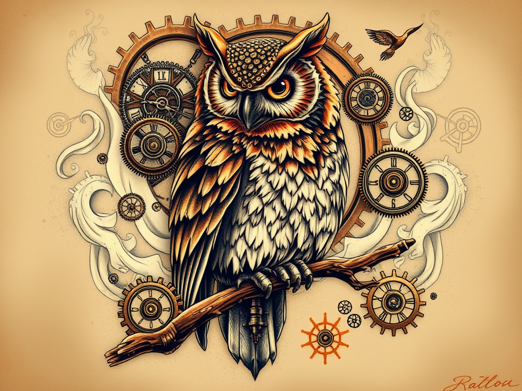 Unique Steampunk Tattoo Ideas