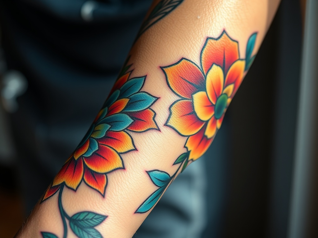 Vibrant Colourful Tattoo Ideas That Pop