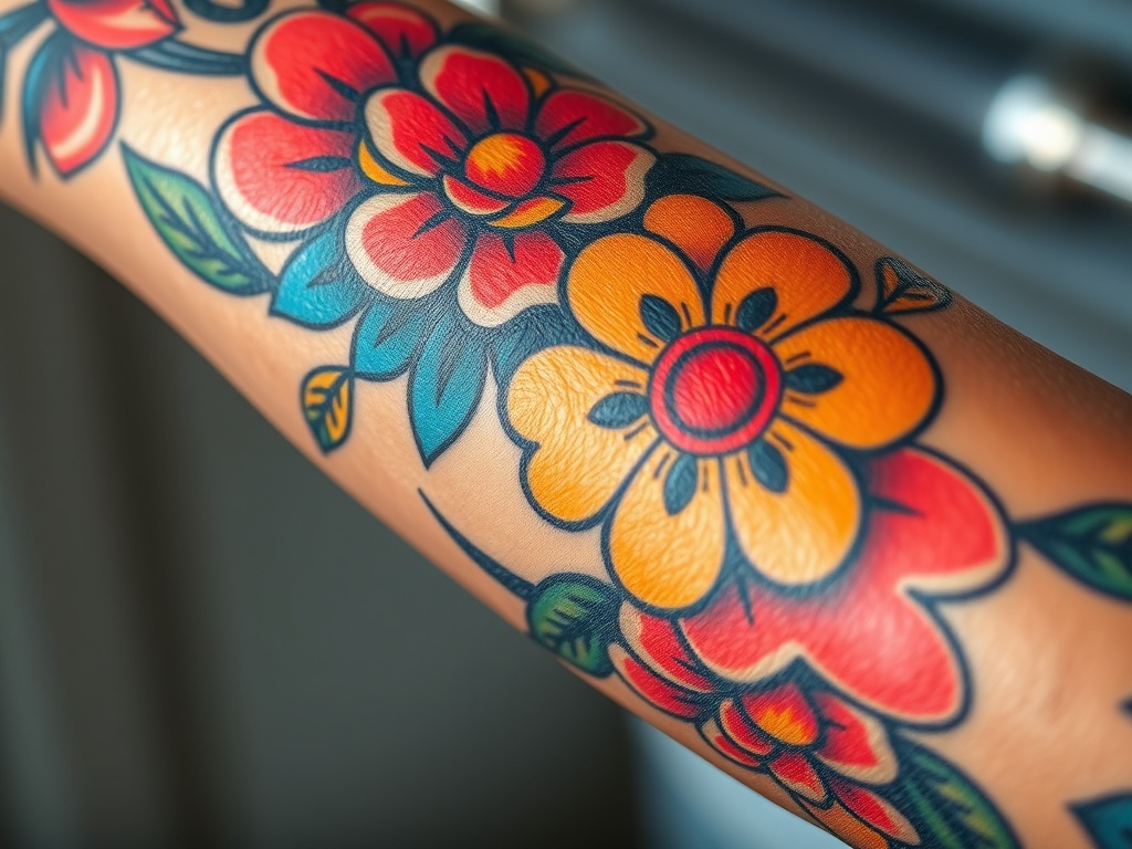 Vibrant Colourful Tattoo Ideas That Pop